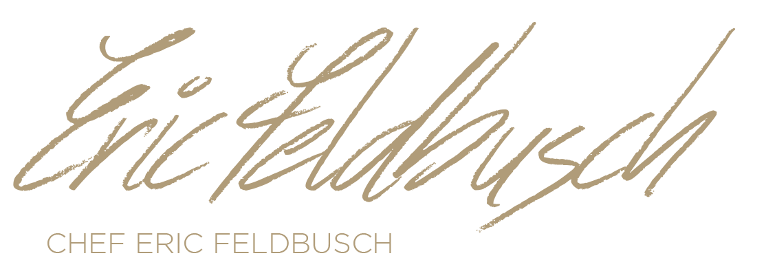 Signature of Chef Eric Feldbusch